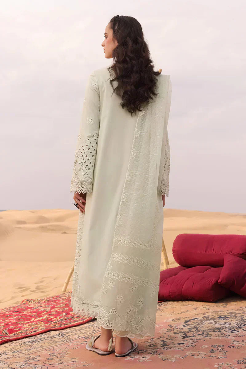 Qalamkar | Chikankari Eid Edit 24 | KM-04 SORCHA - House Of Hania