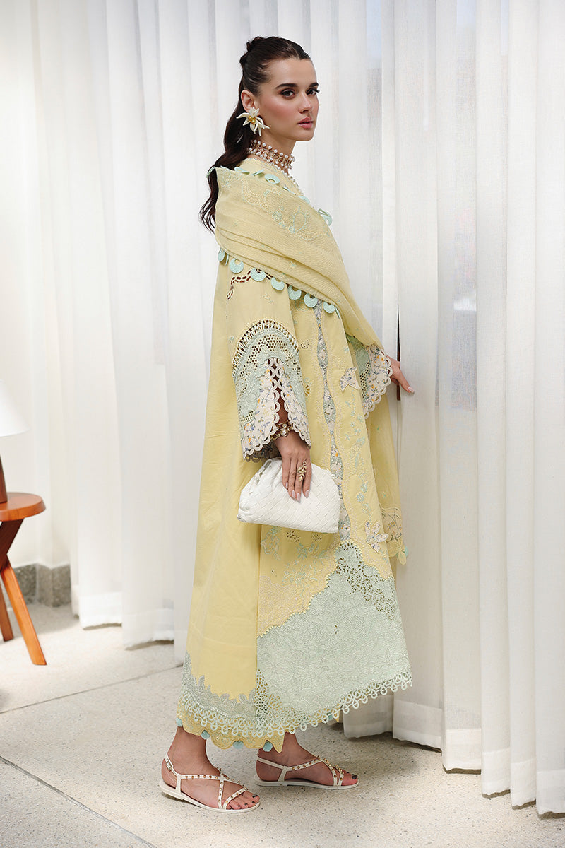 Qalamkar | Chikankari Eid Edit 26 | CM-02 AYLA - House Of Hania