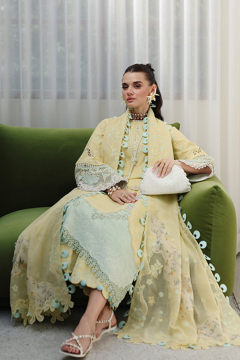 Qalamkar | Chikankari Eid Edit 26 | CM-02 AYLA - House Of Hania