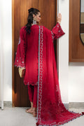 Qalamkar | Chikankari Eid Edit 26 | CM-03 RUBY - House Of Hania