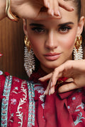 Qalamkar | Chikankari Eid Edit 26 | CM-03 RUBY - House Of Hania