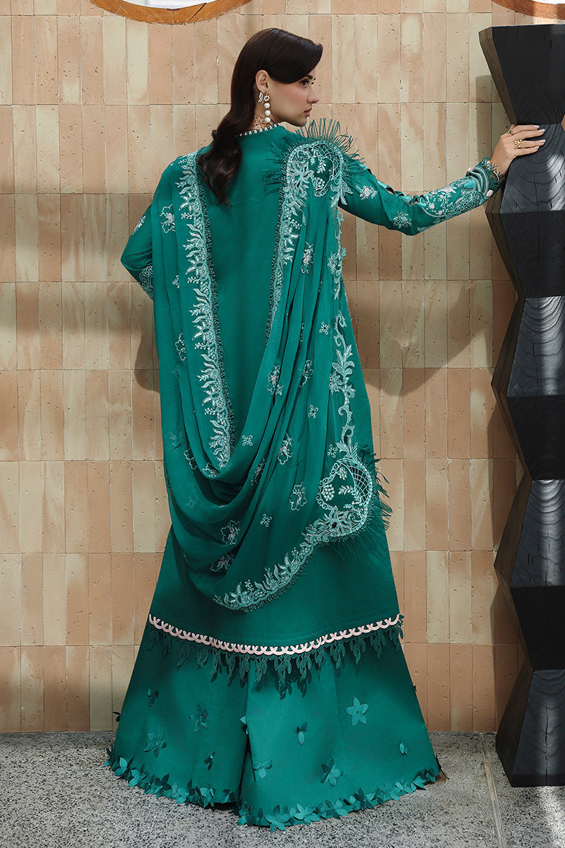 Qalamkar | Chikankari Eid Edit 26 |CM-07 ROGUE - House Of Hania