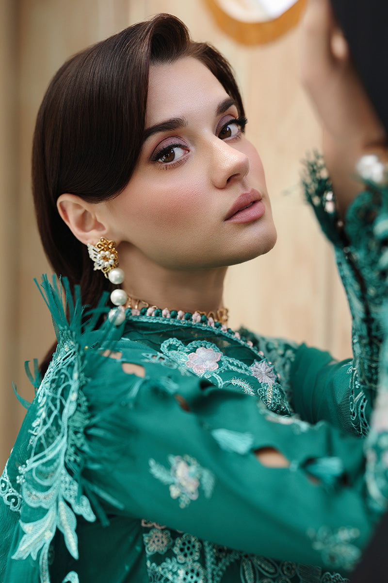 Qalamkar | Chikankari Eid Edit 26 |CM-07 ROGUE - House Of Hania