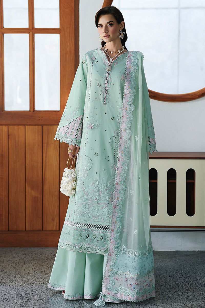 Qalamkar | Chikankari Eid Edit 26 | CM-08 SEREN - House Of Hania