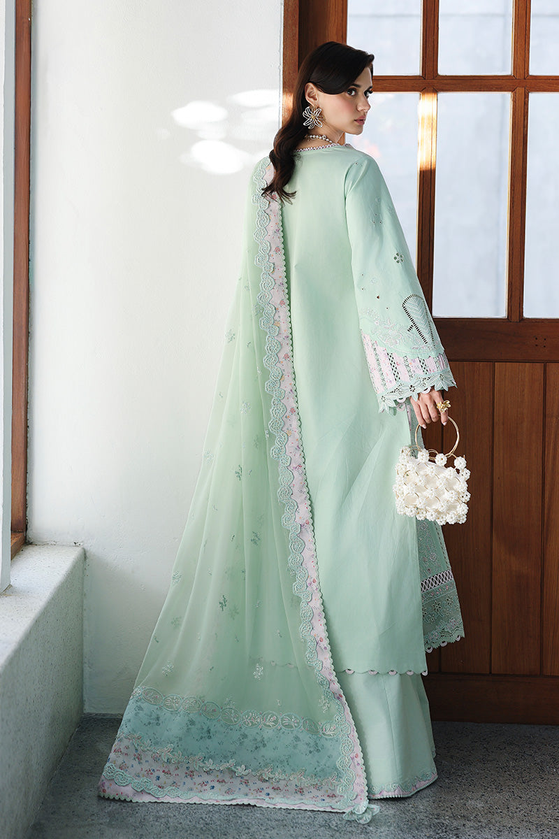 Qalamkar | Chikankari Eid Edit 26 | CM-08 SEREN - House Of Hania