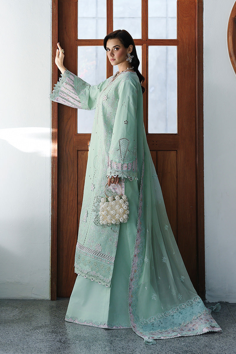 Qalamkar | Chikankari Eid Edit 26 | CM-08 SEREN - House Of Hania