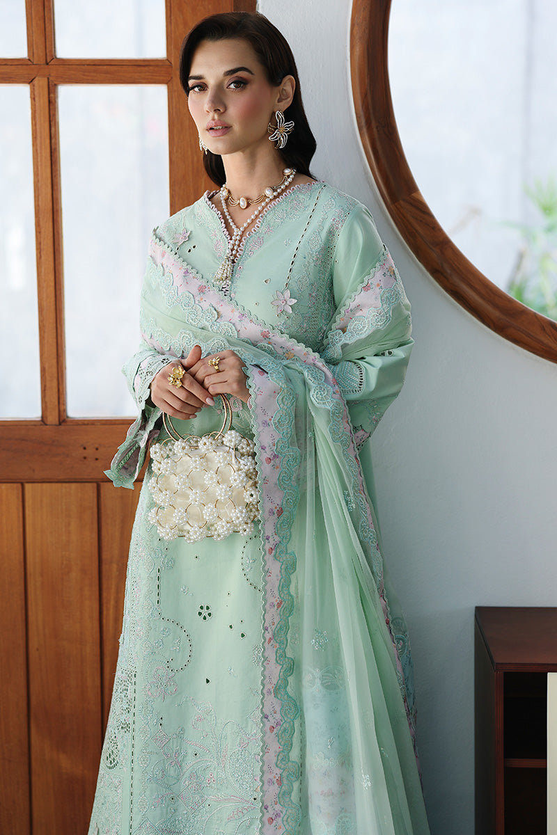 Qalamkar | Chikankari Eid Edit 26 | CM-08 SEREN - House Of Hania
