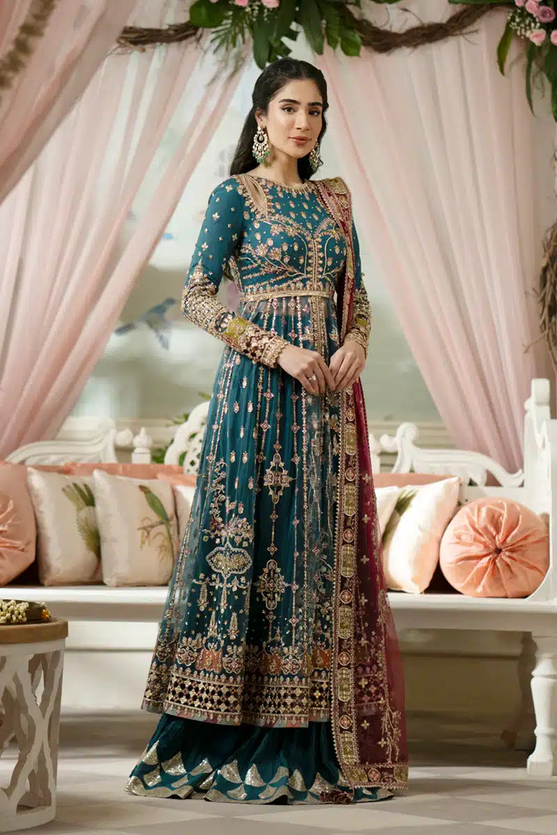 Qalamkar | Dilnaz Wedding Formals | DN-02 SABRINA - House Of Hania