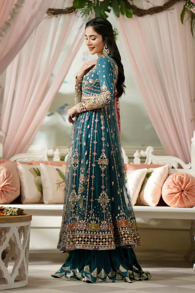 Qalamkar | Dilnaz Wedding Formals | DN-02 SABRINA - House Of Hania