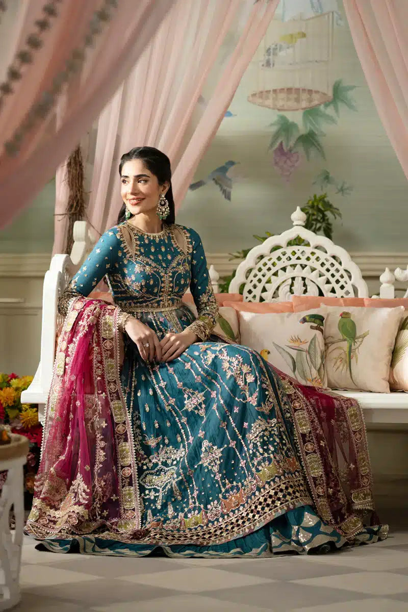 Qalamkar | Dilnaz Wedding Formals | DN-02 SABRINA - House Of Hania