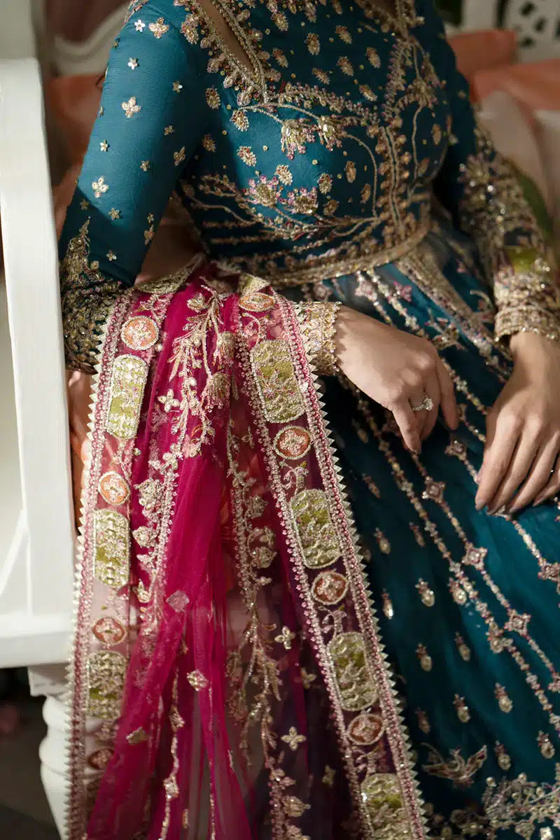 Qalamkar | Dilnaz Wedding Formals | DN-02 SABRINA - House Of Hania