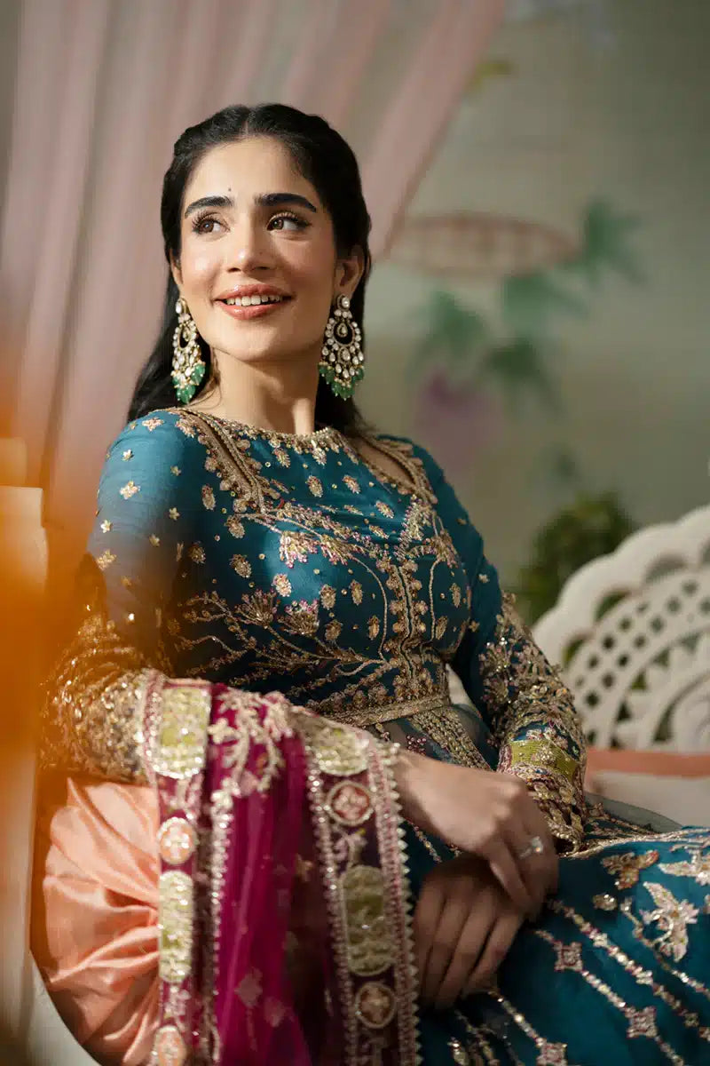 Qalamkar | Dilnaz Wedding Formals | DN-02 SABRINA - House Of Hania