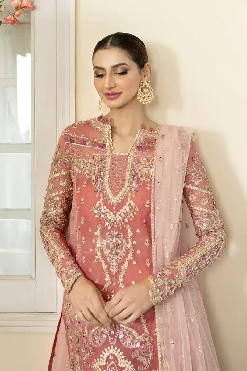 Qalamkar | Dilnaz Wedding Formals | DN-05 SAMARA - House Of Hania