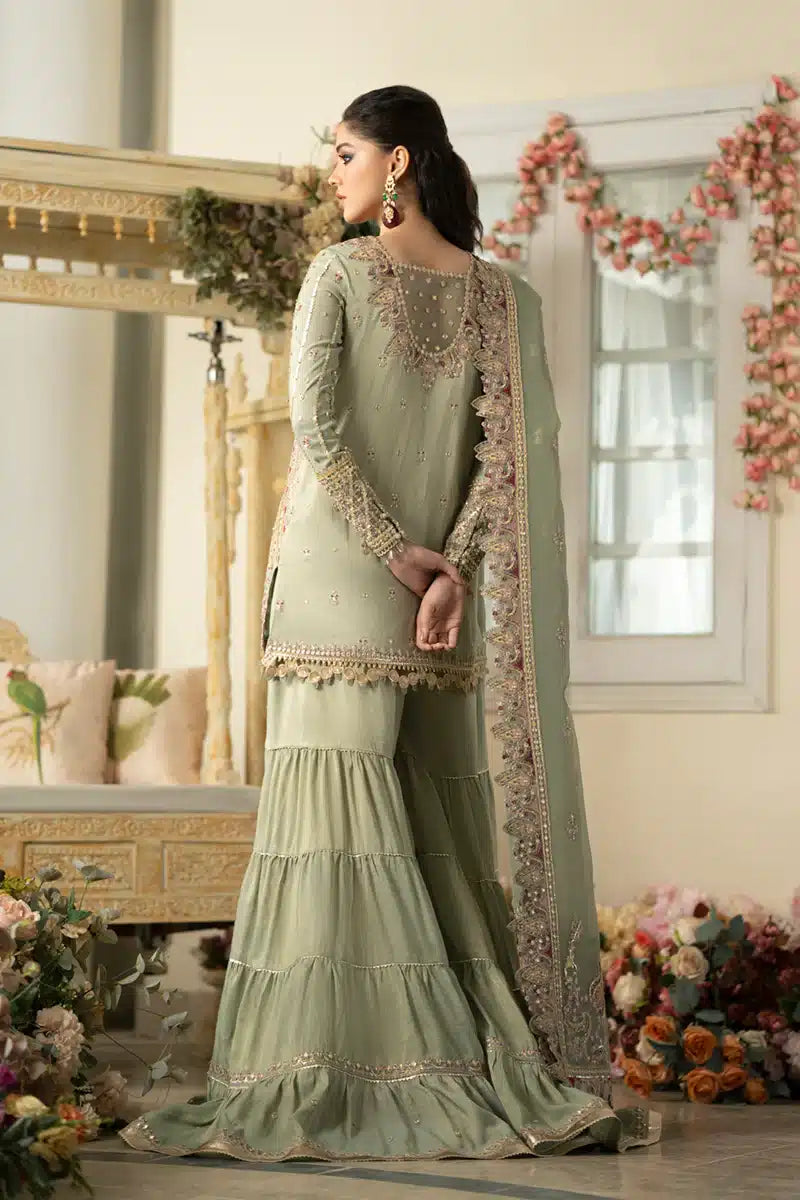 Qalamkar | Dilnaz Wedding Formals | DN-06 FARIZA - House Of Hania