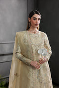 Qalamkar | Elirah Formals 25 | MF-04 IVORY GRACE - House Of Hania
