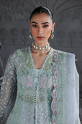 Qalamkar | Elirah Formals 25 | MF-08 SERENE AQUA - House Of Hania