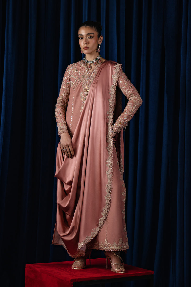 Qalamkar | Luxe Pret | CR-01 NYLA - House Of Hania