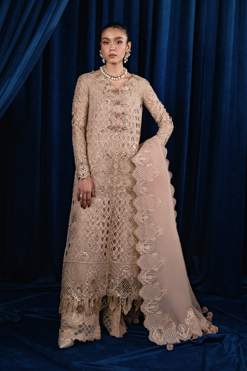 Qalamkar | Luxe Pret | CR-02 MARIYA - House Of Hania