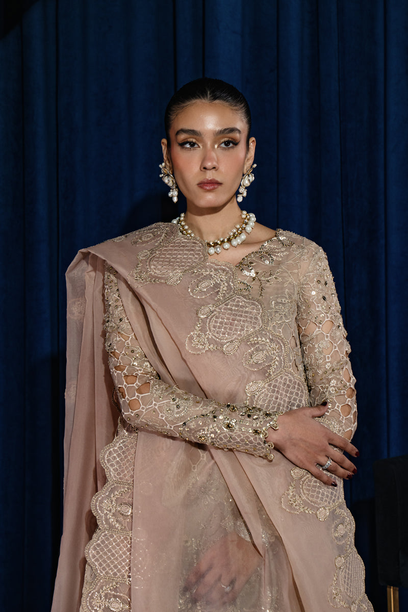 Qalamkar | Luxe Pret | CR-02 MARIYA - House Of Hania