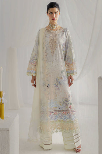 Qalamkar | Luxe Silk 25 | LK-02 ROISIN - House Of Hania