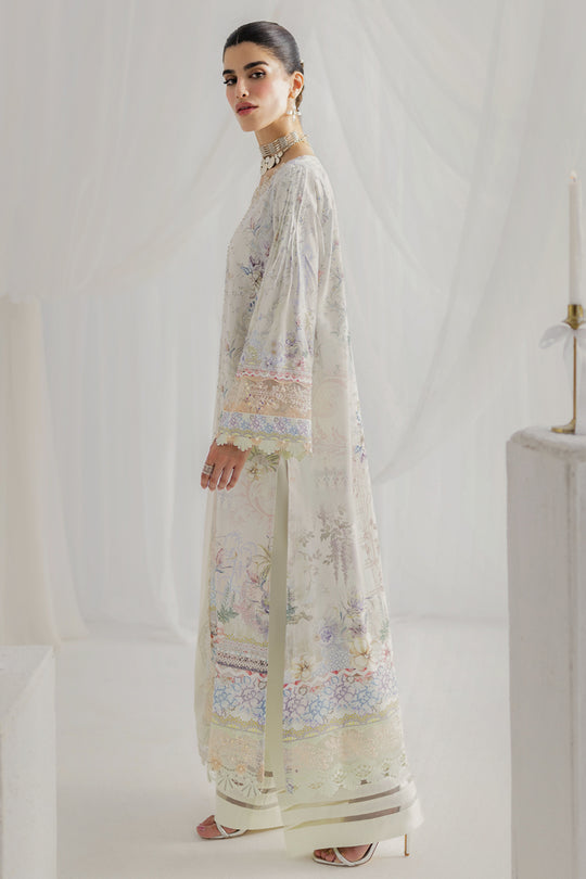 Qalamkar | Luxe Silk 25 | LK-02 ROISIN - House Of Hania