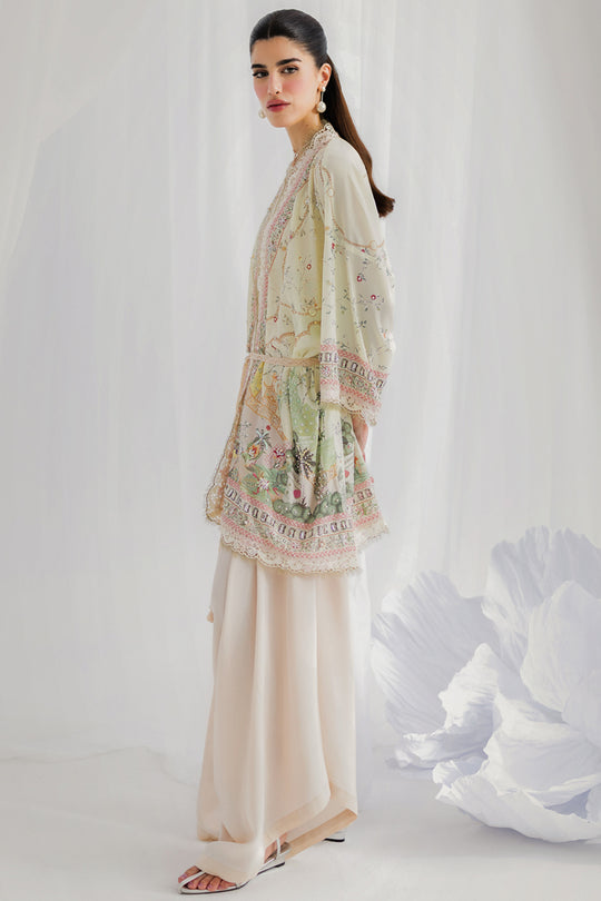 Qalamkar | Luxe Silk 25 | LK-05 ELSA - House Of Hania