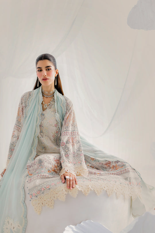 Qalamkar | Luxe Silk 25 | LK-06 NELE - House Of Hania