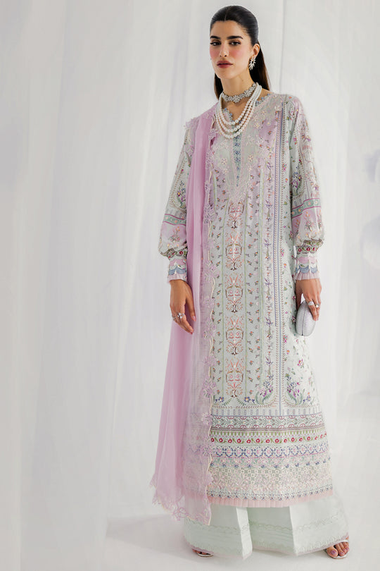 Qalamkar | Luxe Silk 25 | LK-07 IDA - House Of Hania