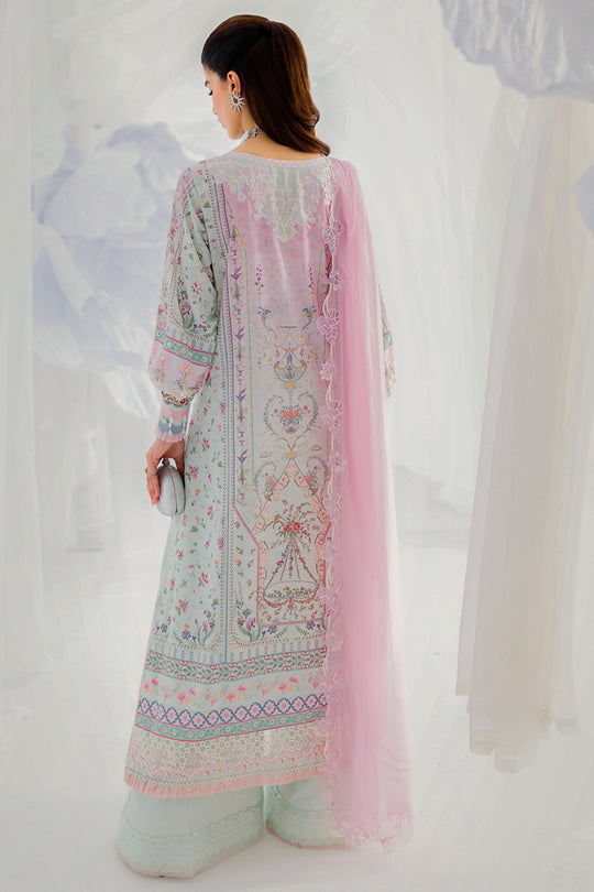 Qalamkar | Luxe Silk 25 | LK-07 IDA - House Of Hania