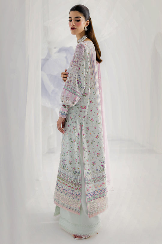 Qalamkar | Luxe Silk 25 | LK-07 IDA - House Of Hania
