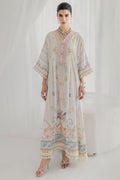 Qalamkar | Luxe Silk 25 | LK-08 BIANCA - House Of Hania