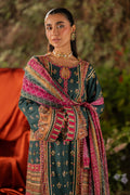 Qalamkar | Luxe Silk |  UA-02 NINA - House Of Hania