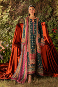 Qalamkar | Luxe Silk |  UA-02 NINA - House Of Hania