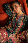 Qalamkar | Luxe Silk |  UA-02 NINA - House Of Hania