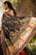 Qalamkar | Luxe Silk |   UA-04 AVA - House Of Hania