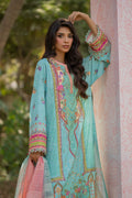 Qalamkar | Luxe Silk |   UA-06 SARA - House Of Hania