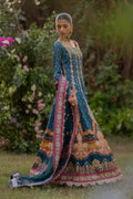 Qalamkar | Luxe Silk |  UA-09 TINA - House Of Hania