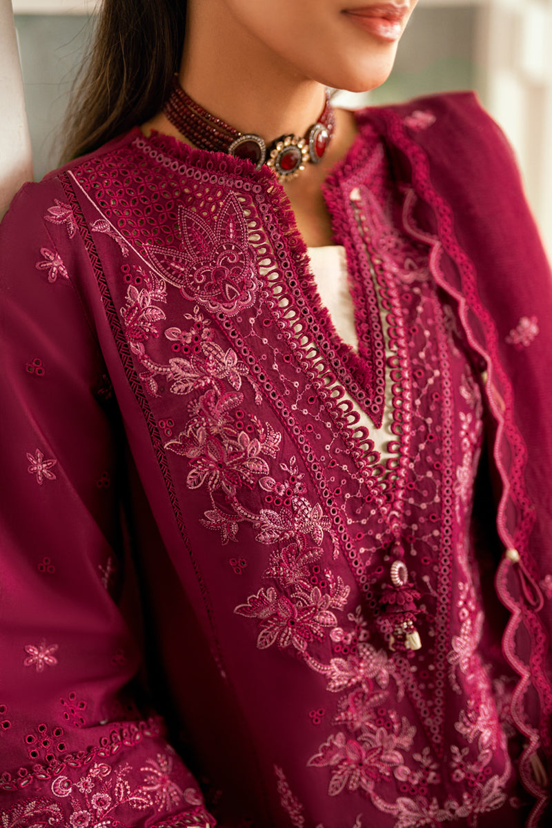 Qalamkar | Luxury Lawn Eid Edit | SB-02 Sameen - House Of Hania