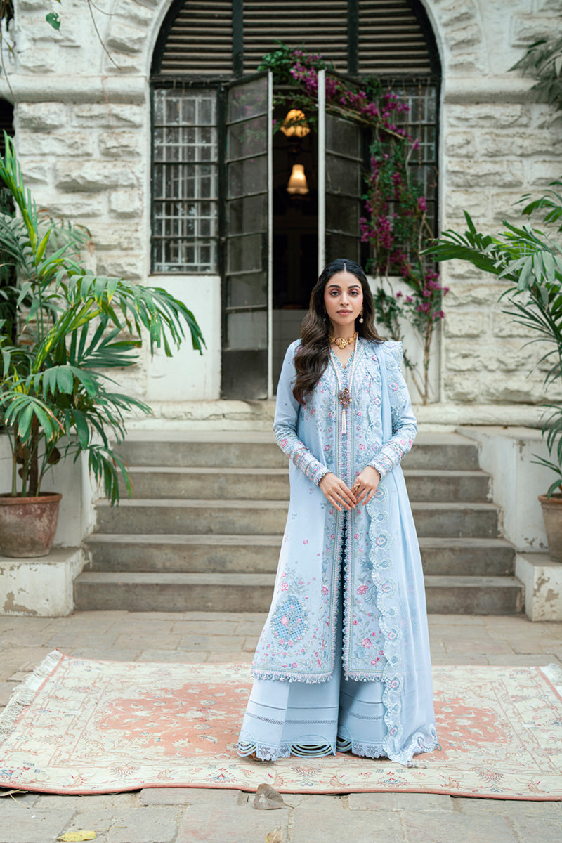 Qalamkar | Luxury Lawn Eid Edit | SB-04 Zarish - House Of Hania