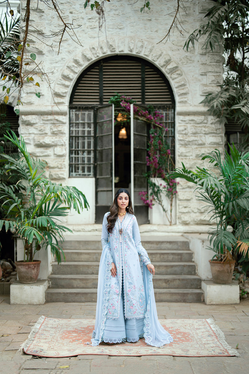 Qalamkar | Luxury Lawn Eid Edit | SB-04 Zarish - House Of Hania