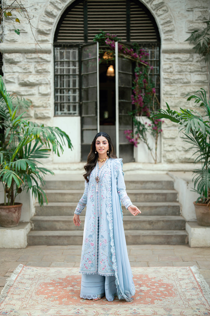 Qalamkar | Luxury Lawn Eid Edit | SB-04 Zarish - House Of Hania