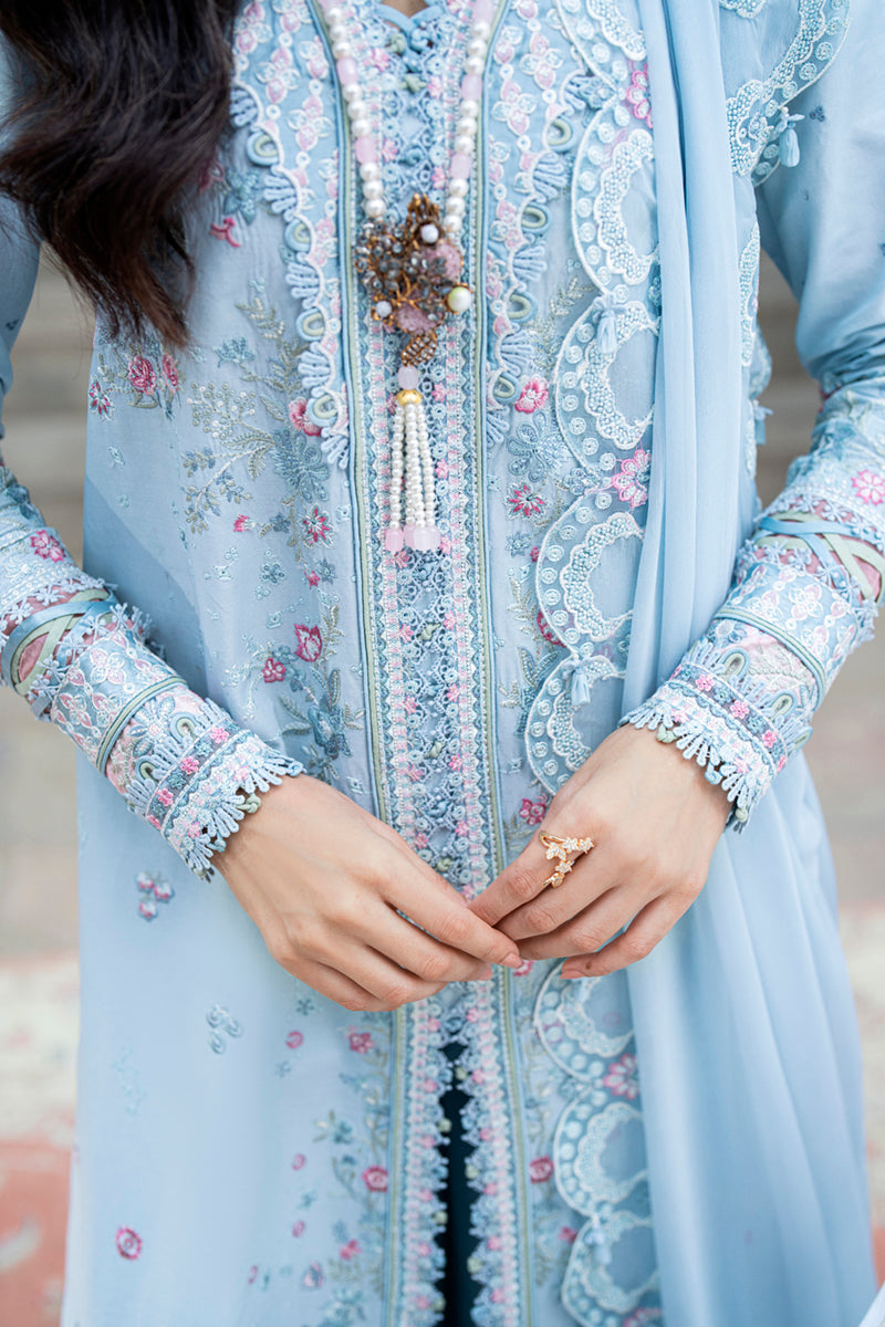 Qalamkar | Luxury Lawn Eid Edit | SB-04 Zarish - House Of Hania