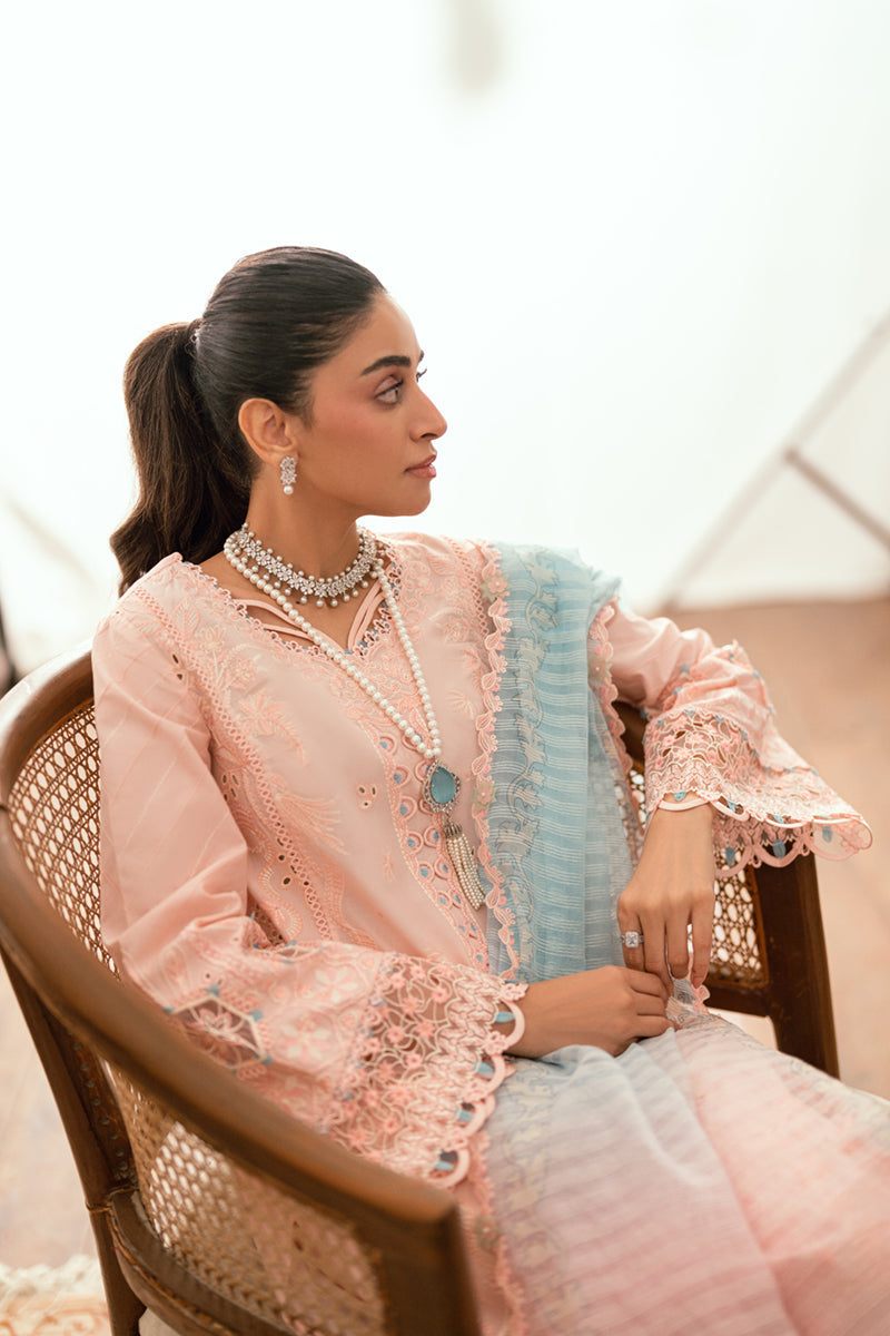 Qalamkar | Luxury Lawn Eid Edit | SB-05 Aleeza - House Of Hania