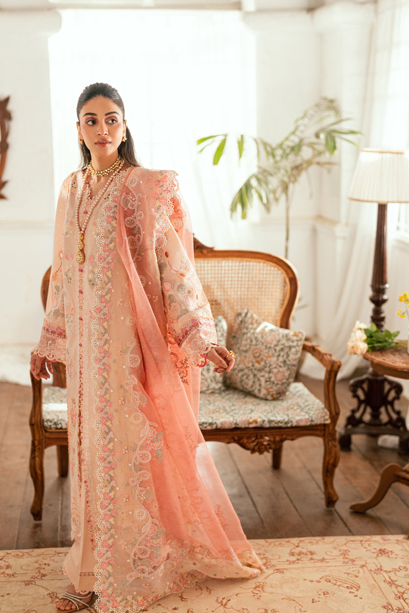 Qalamkar | Luxury Lawn Eid Edit | SB-07 Zoya - House Of Hania