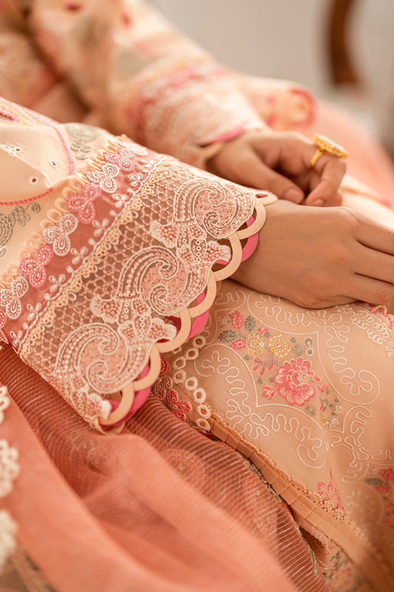 Qalamkar | Luxury Lawn Eid Edit | SB-07 Zoya - House Of Hania