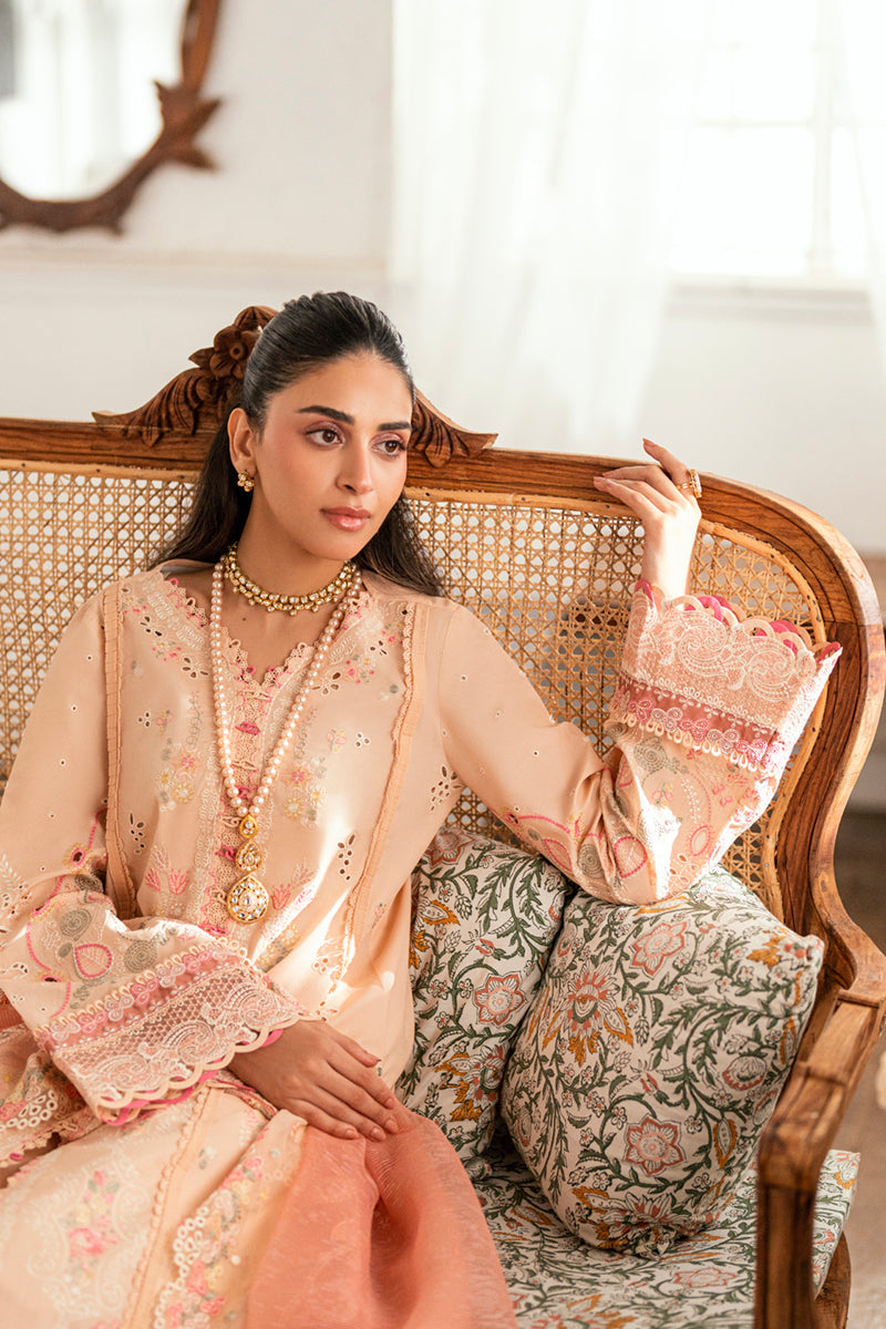 Qalamkar | Luxury Lawn Eid Edit | SB-07 Zoya - House Of Hania