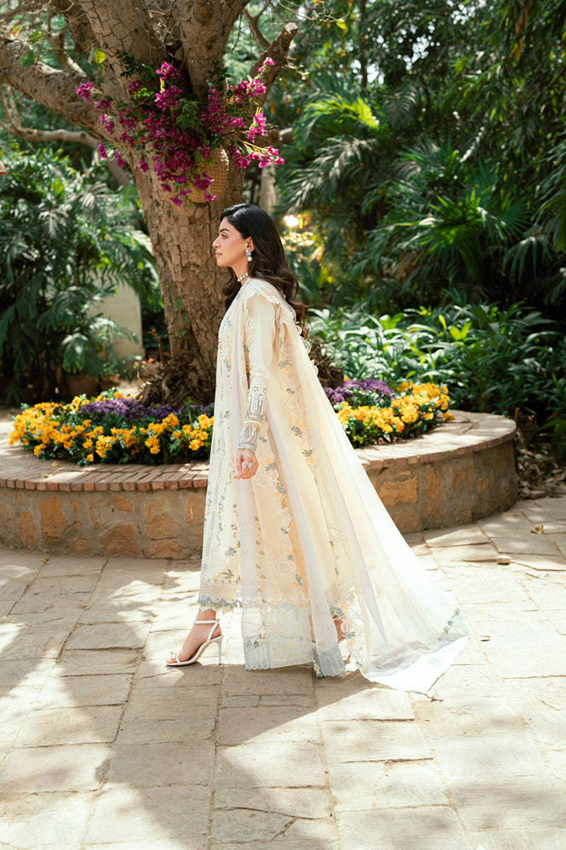 Qalamkar | Luxury Lawn Eid Edit | SB-09 Adeena - House Of Hania