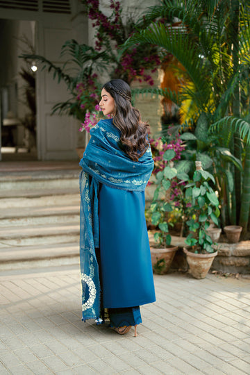 Qalamkar | Luxury Lawn Eid Edit | SB-11 Noray - House Of Hania