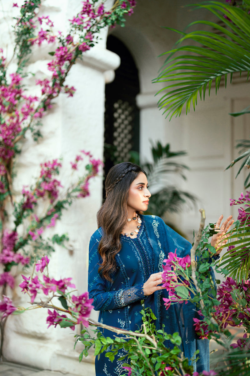 Qalamkar | Luxury Lawn Eid Edit | SB-11 Noray - House Of Hania