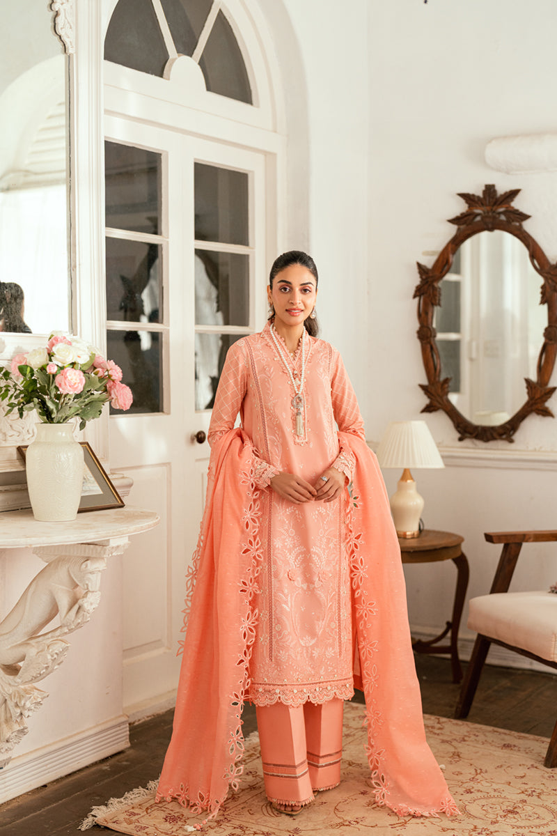 Qalamkar | Luxury Lawn Eid Edit | SB-12 Jafa - House Of Hania